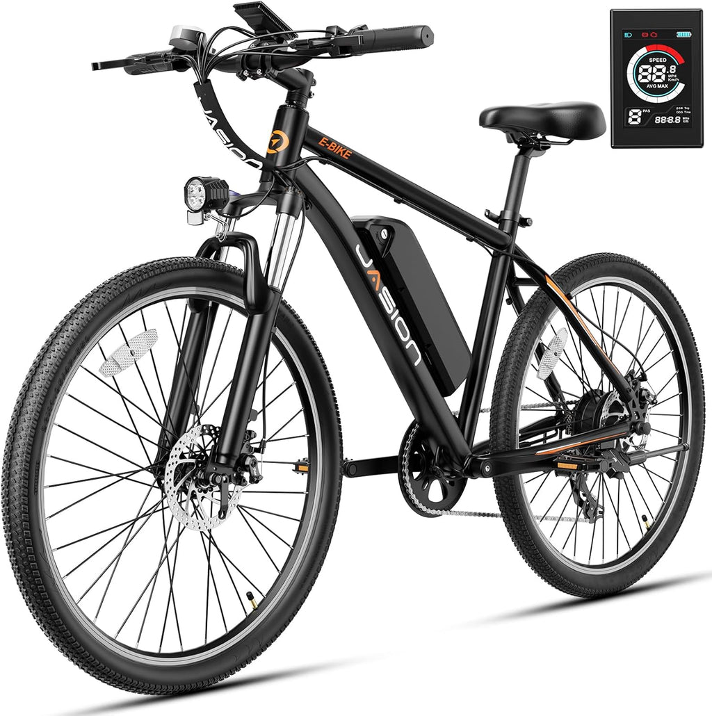 26" Electric Mountain Bike for Adults – Peak 1000W Motor, 20 MPH, 40-Mile Range, 7-Speed