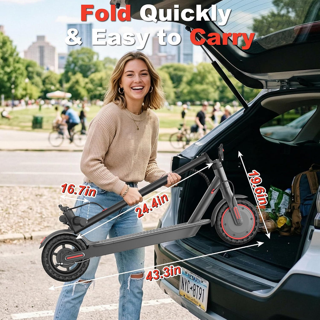 Electric Scooter, 350W/500W/800W/1000W/250W Powerful Motor & 19/22/ 9 MPH