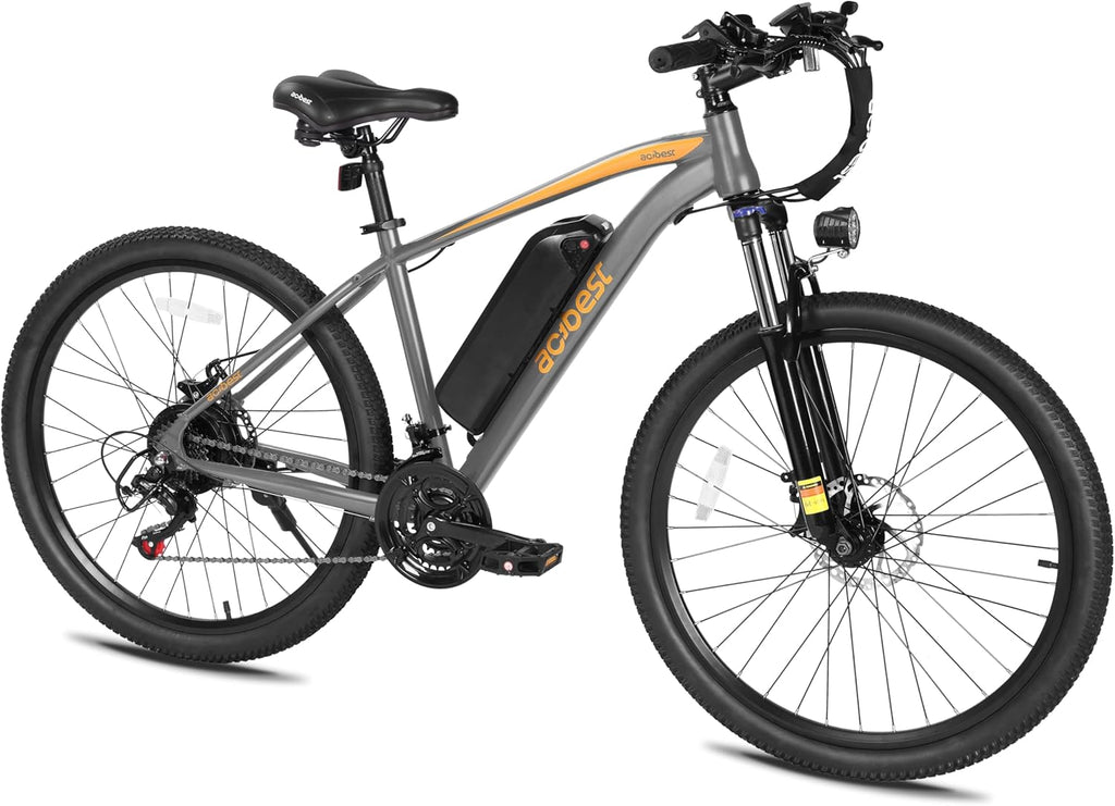 1200W Peak Electric Mountain Bike for Adults – 21-Speed E-Bike, 20+ MPH Top Speed, Up to 55 Miles Range