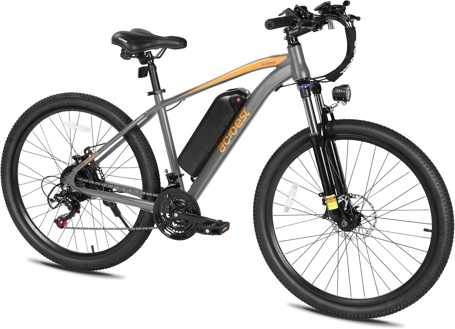1200W Peak Electric Mountain Bike for Adults – 21-Speed E-Bike, 20+ MPH Top Speed, Up to 55 Miles Range