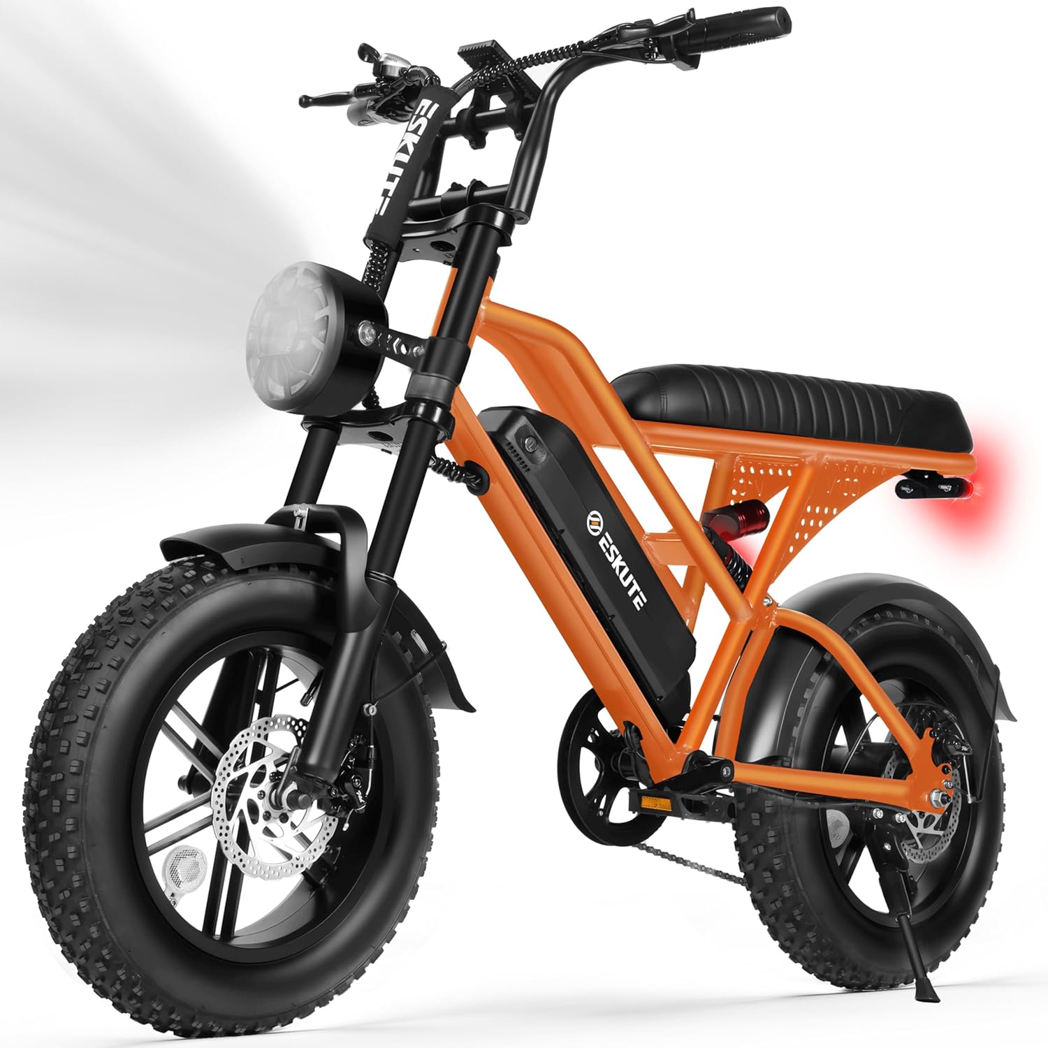 1500W Peak Electric Dirt Bike for Adults – All-Terrain E-Bike with Dual Suspension, 16-Inch Fat Tires, 7-Speed Gears & Up to 60-Mile Range
