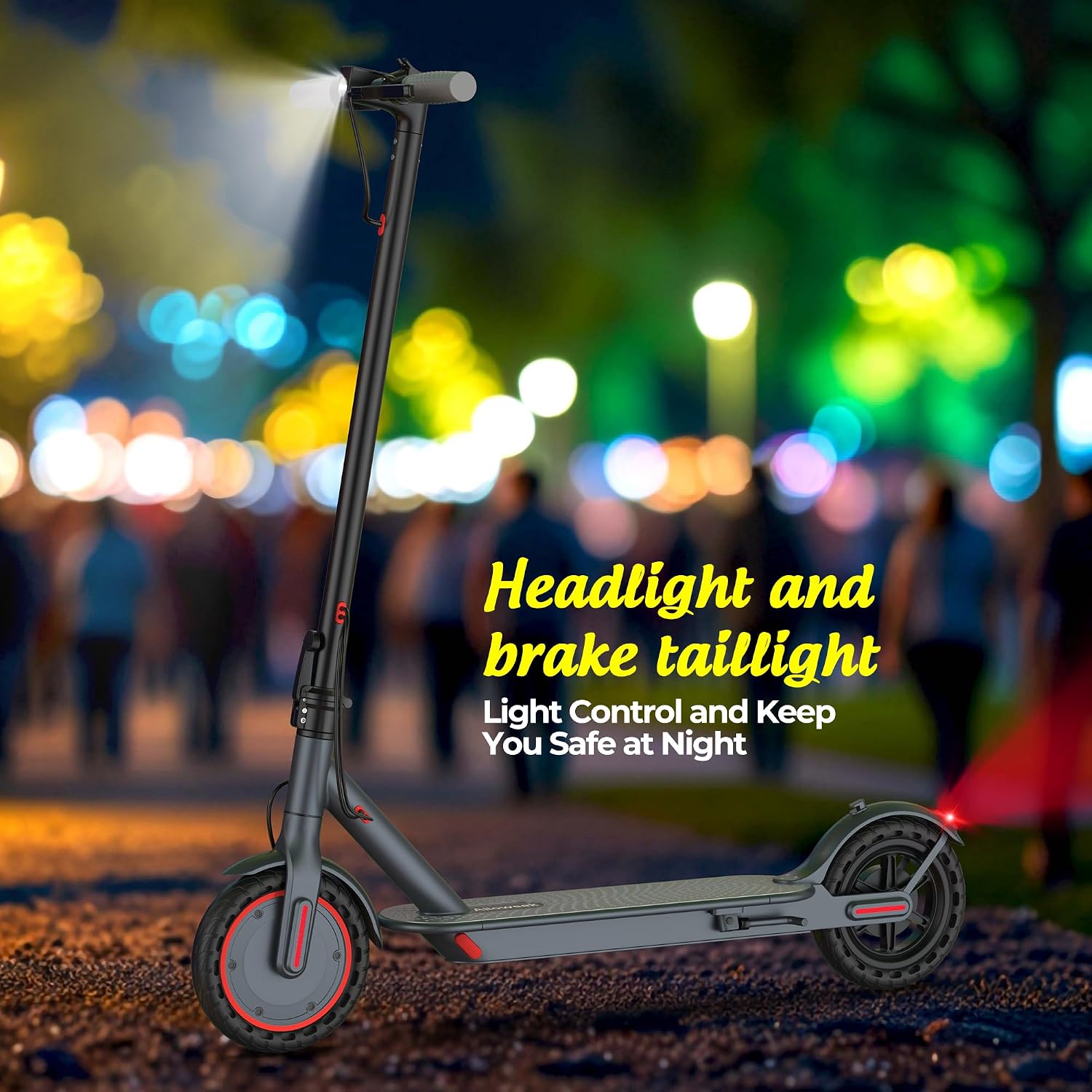 Electric Scooter for Adults – 350W/500W Motor, 19 MPH/22Mph Top Speed