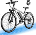 1500W Electric Mountain Bike for Adults – 25 MPH, 65-Mile Range, 26" Commuter E bike