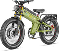 Dual Motor Electric Fat Tire Bike for Adults, Up to 7000W Peak Power, 46 MPH, 7-Speed Long-Range All-Terrain E-Bike