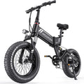 20" Fat Tire Folding Electric Bike for Adults with 1000W Peak Motor, 7-Speed Gear System, Shock Absorber & Up to 20 MPH