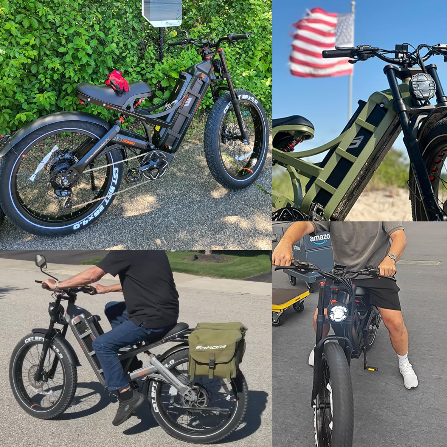 26" Fat Tire Electric Mountain Bike for Adults – Dual Motor Full Suspension E-Bike with Long-Range Performance
