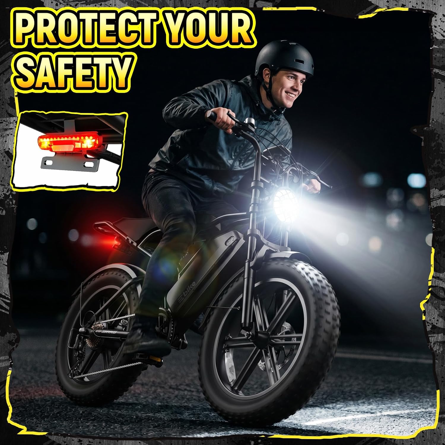20" Fat Tire Electric Bike for Adults – Dual Suspension E-Bike with Smart Display & App Connectivity