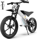 Electric Dirt Bike for Kids (Ages 5+) – 500W Off-Road E-Bike with Dual Suspension & Disc Brakes