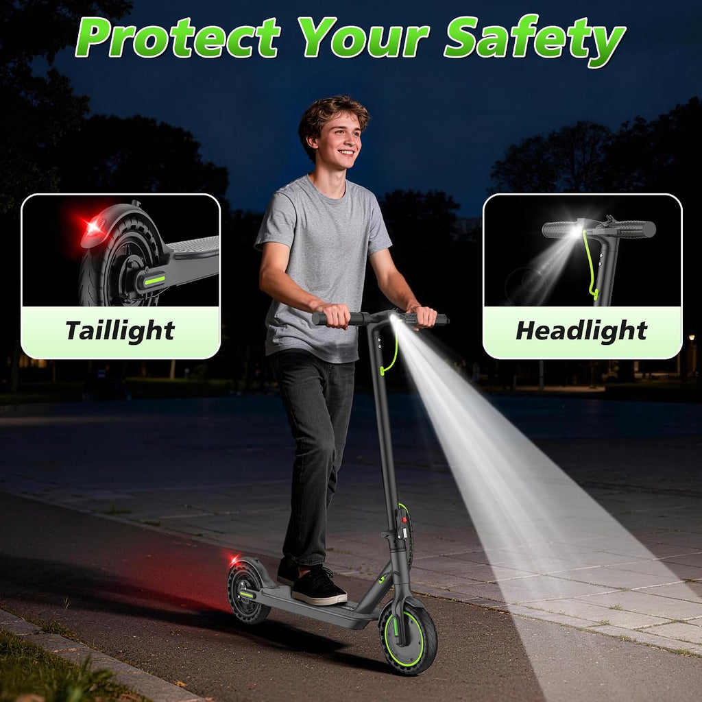 Electric Scooter, 350W/500W/800W/1000W/250W Powerful Motor & 19/22/ 9 MPH