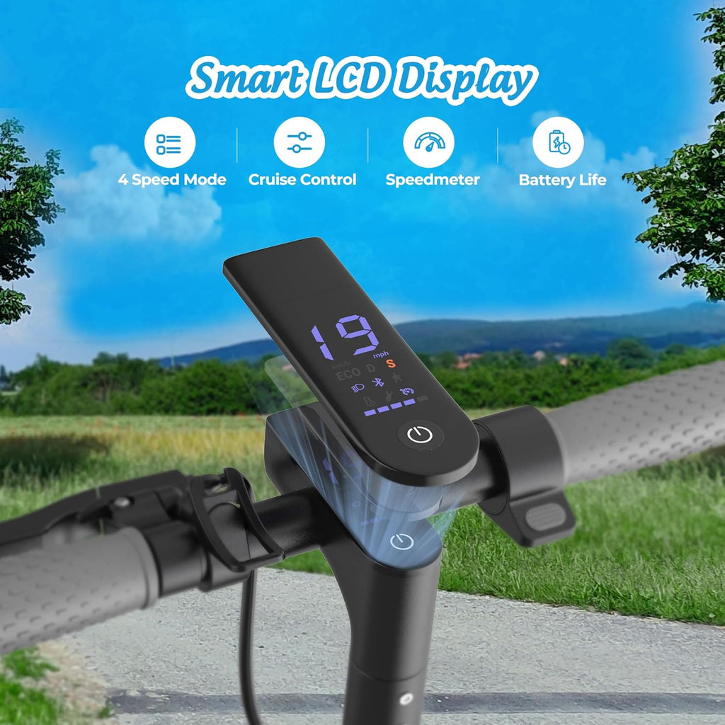 Electric Scooter for Adults – 350W/500W Motor, 19 MPH/22Mph Top Speed