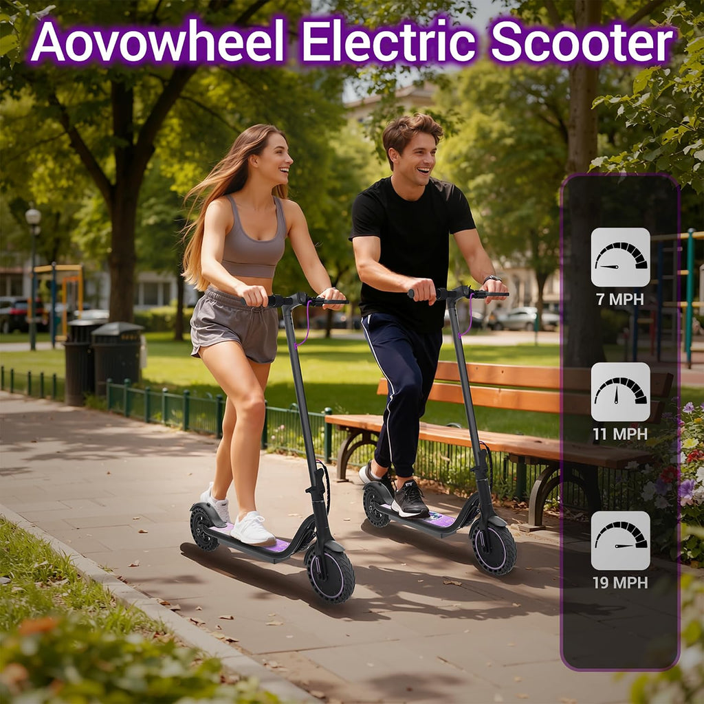 Electric Scooter for Adults, Folding E Scooter with 350W/500W Motor 16/24 Mph Top Speed