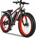 26" Fat Tire Electric Bike for Adults, 1500W Peak Motor, 28+ MPH, 7-Speed Electric Mountain Bike with Long-Range Performance