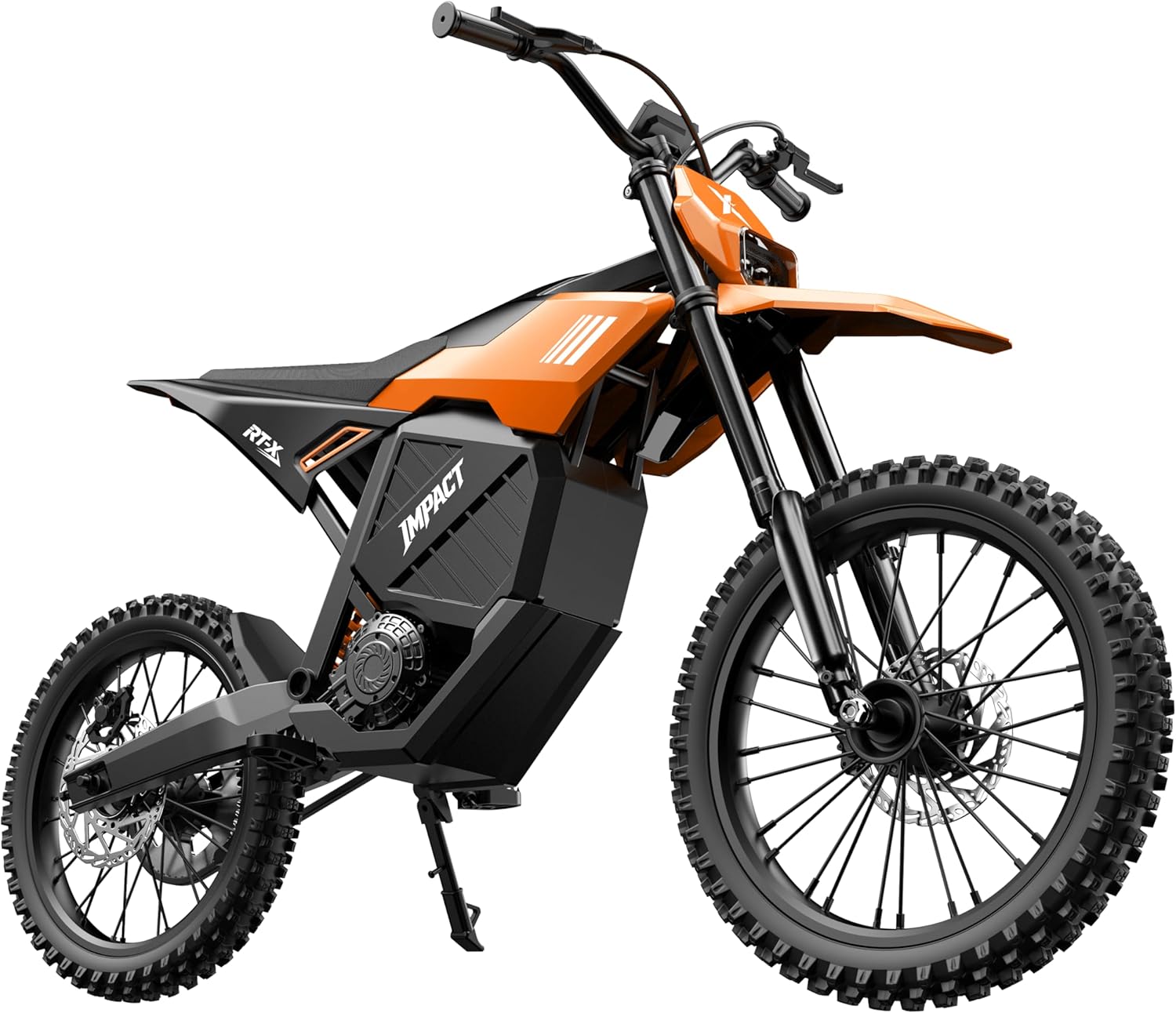 Electric Dirt Bike for Adults, 6500W Peak Mid-Drive Motor, 53+ MPH, Up to 70-Mile Range, Dual Shock Suspension, Hydraulic Brakes