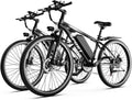 Electric Mountain Bike for Adults, 26-Inch Electric Bicycle, Long-Range Commuter E-Bike with Removable Power System and Multi-Speed Gearing