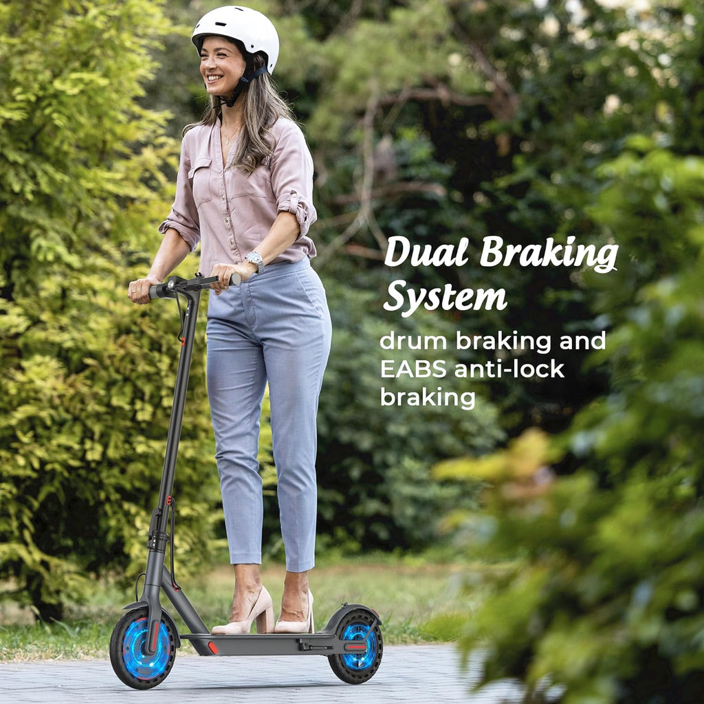 Electric Scooter for Adults – 350W/500W Motor, 19 MPH/22Mph Top Speed